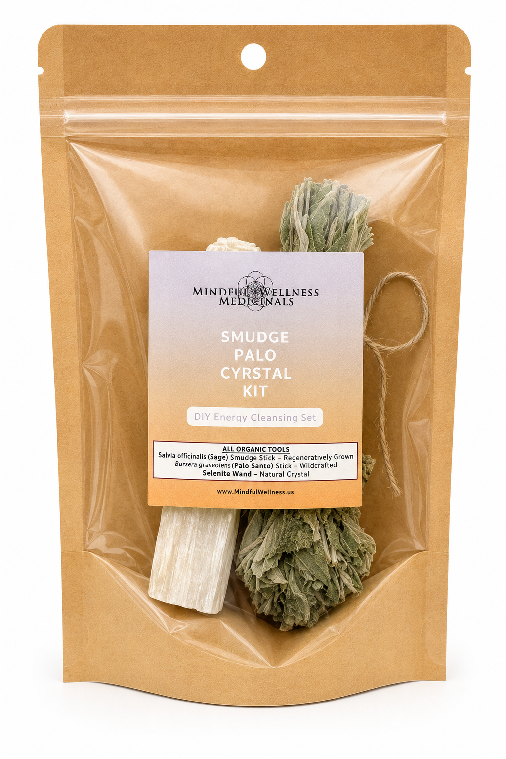 Smudge/Palo/Crystal Kit