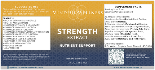 Bone Strength - Herbal Tincture