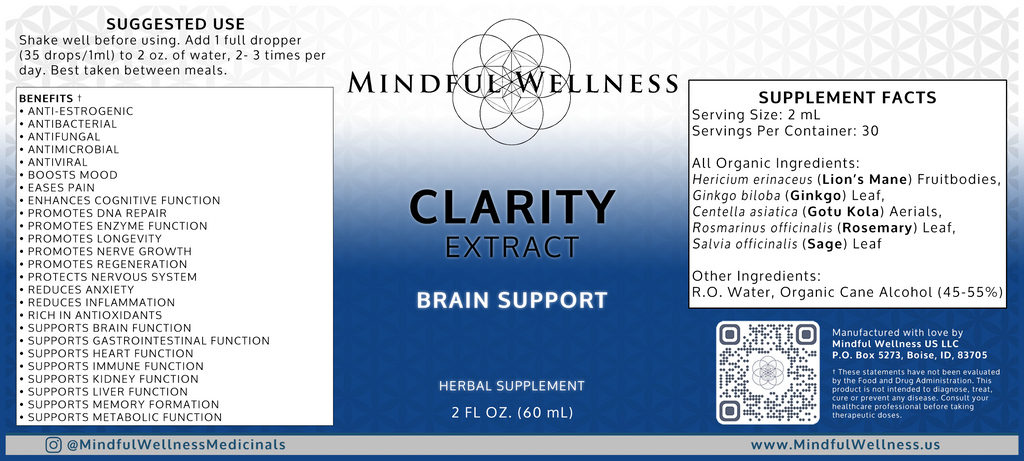 Clarity - Herbal Tincture