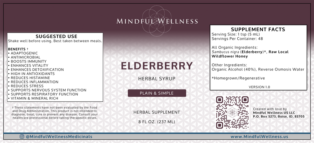 Elderberry Syrup – Herbal Immune Support