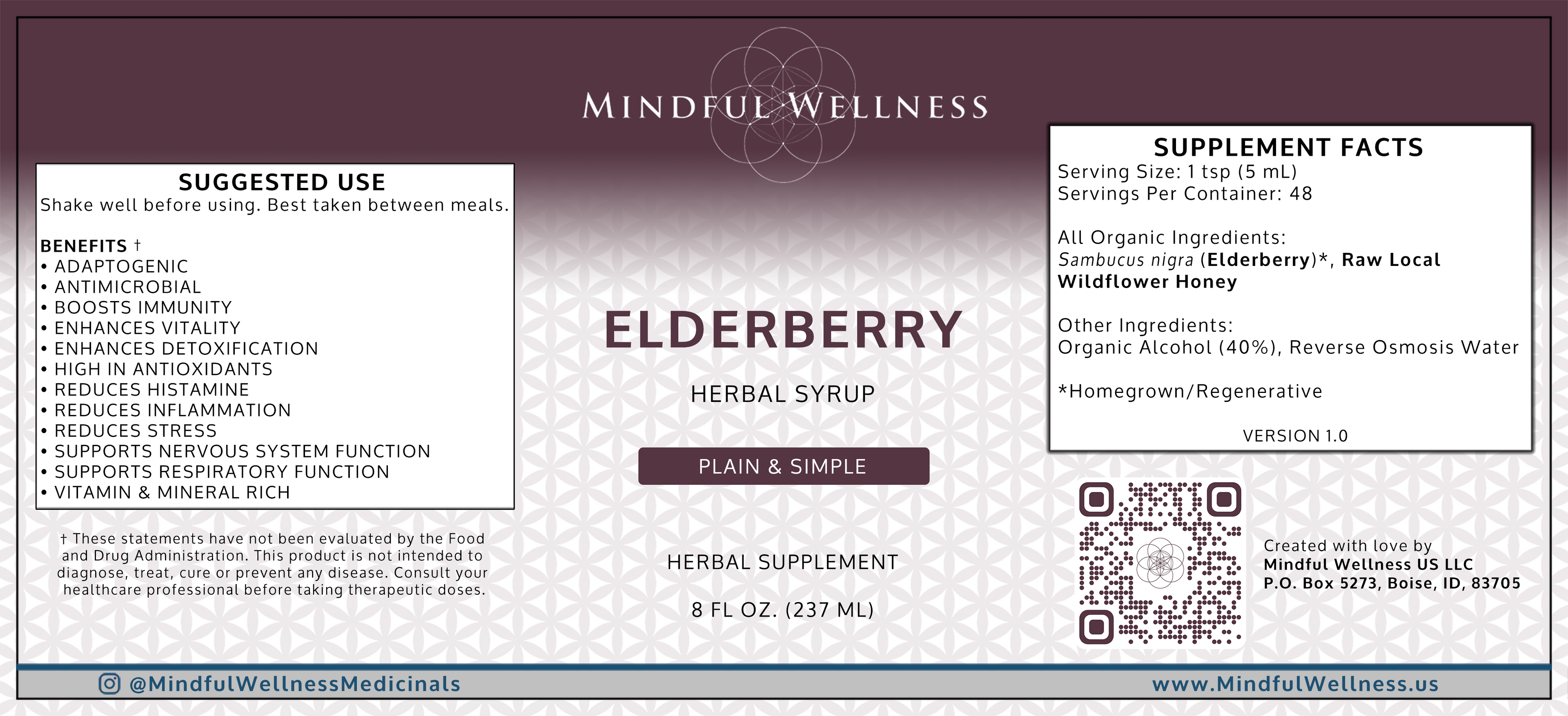 Elderberry Syrup – Herbal Immune Support