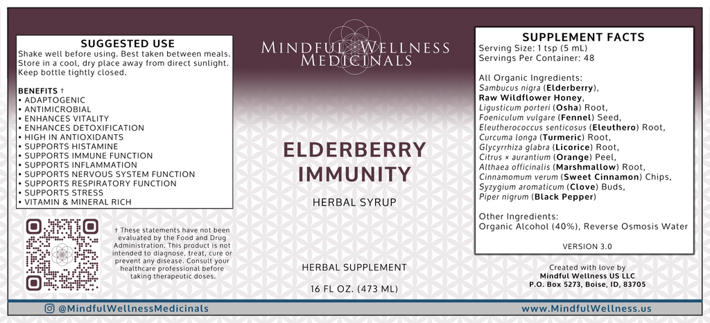 Elderberry Syrup – Herbal Immune Support
