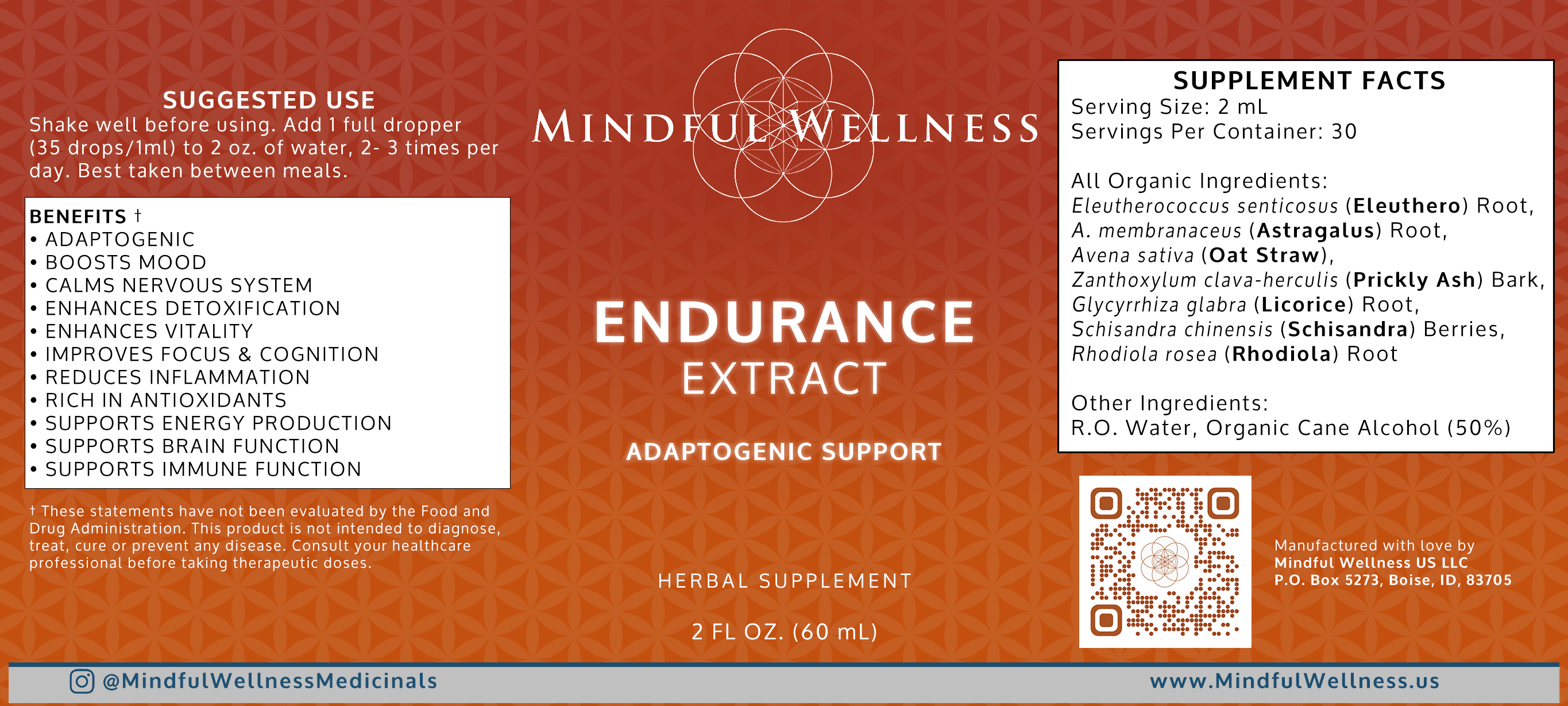 Endurance - Herbal Tincture