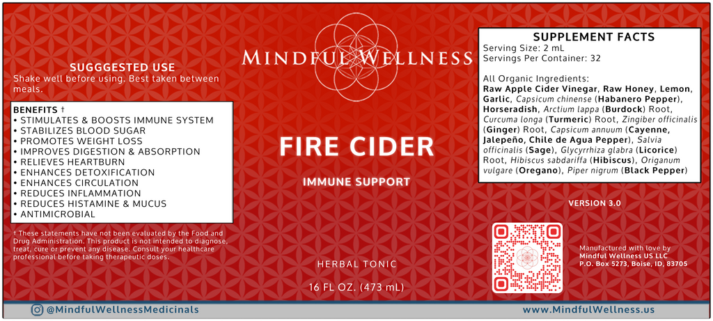 Fire Cider - Herbal Tonic