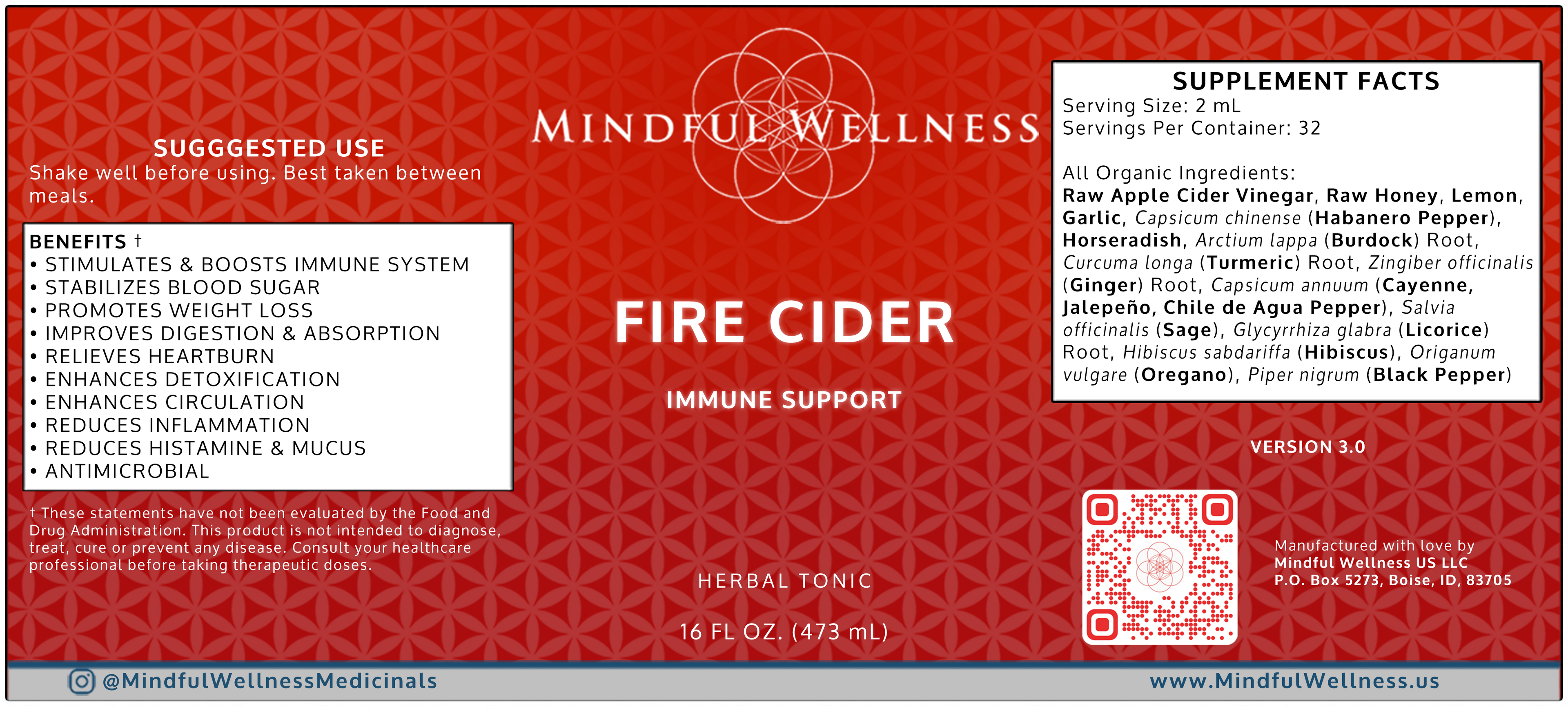 Fire Cider - Herbal Tonic