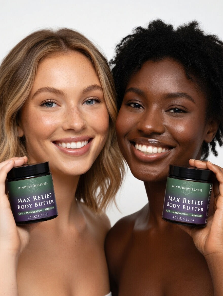 Max Relief Body Butter (CBD + Magnesium + Menthol)
