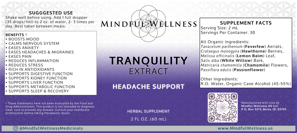 Tranquility - Herbal Tincture