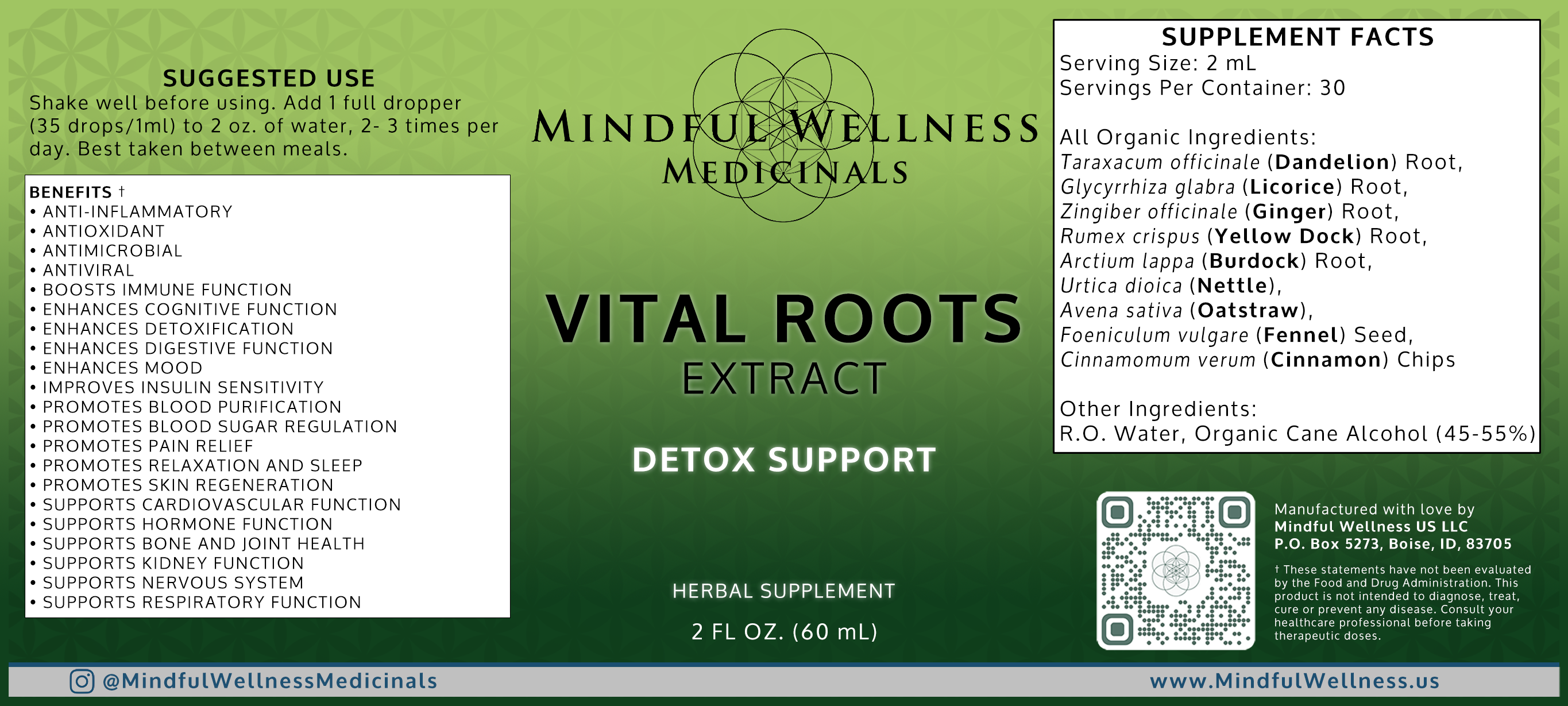 Vital Roots Extract - Detox Support