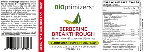 Berberine Breakthrough - BiOptimizers