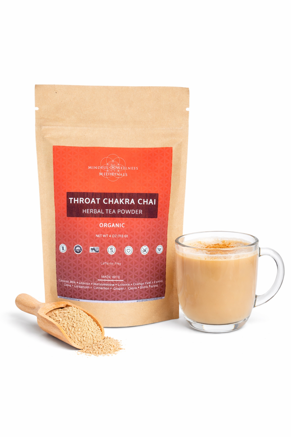 Throat Chakra Chai Powder