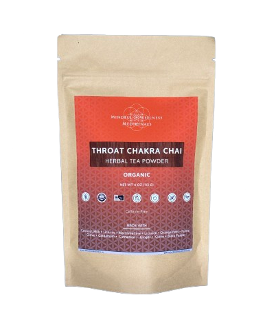 Throat Chakra Chai Powder